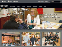 Tablet Screenshot of immanuelcl.org